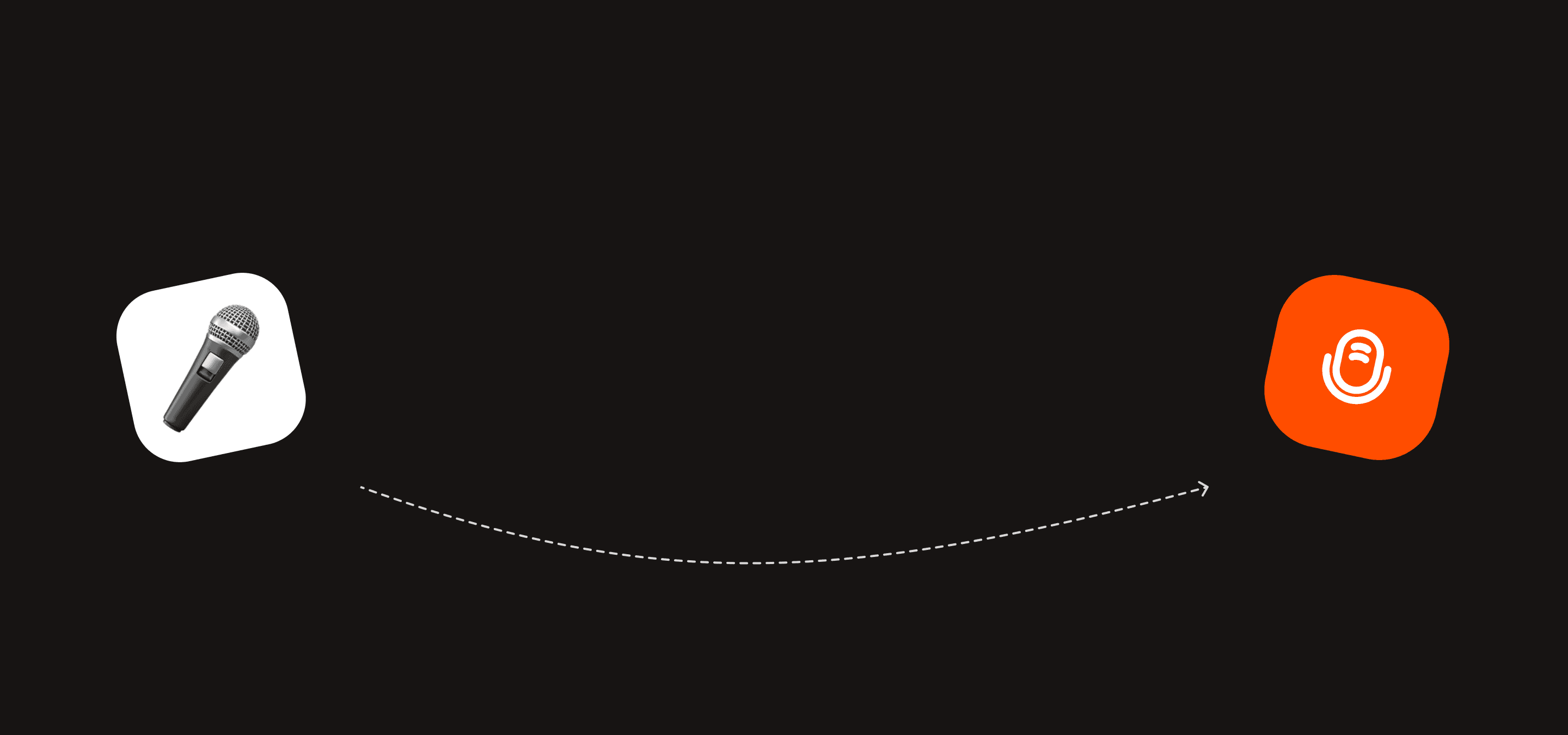 Speechnotes to Audionotes