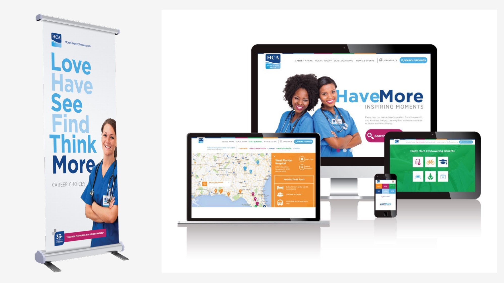 Collage of PCH healthcare employees with children patients