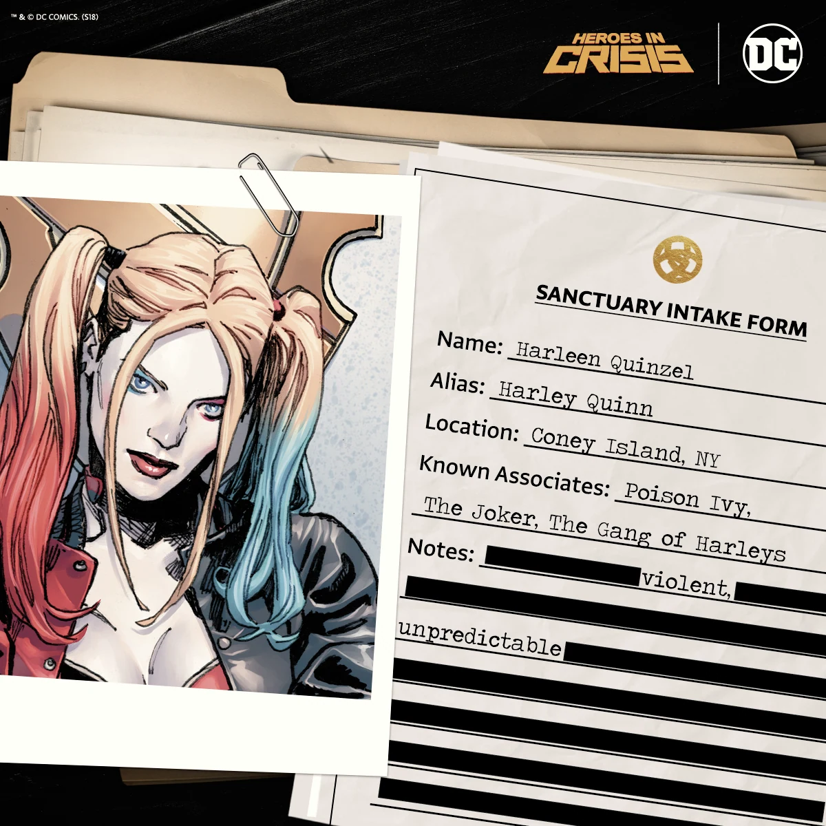 Heroes in Crisis — DC Entertainment
