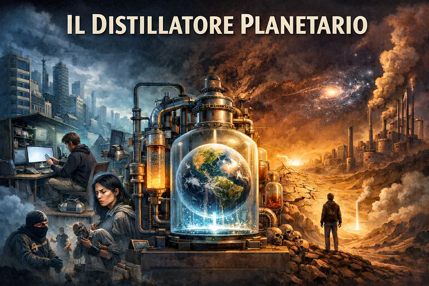 Abstract geometric shapes with red, green, and blue light