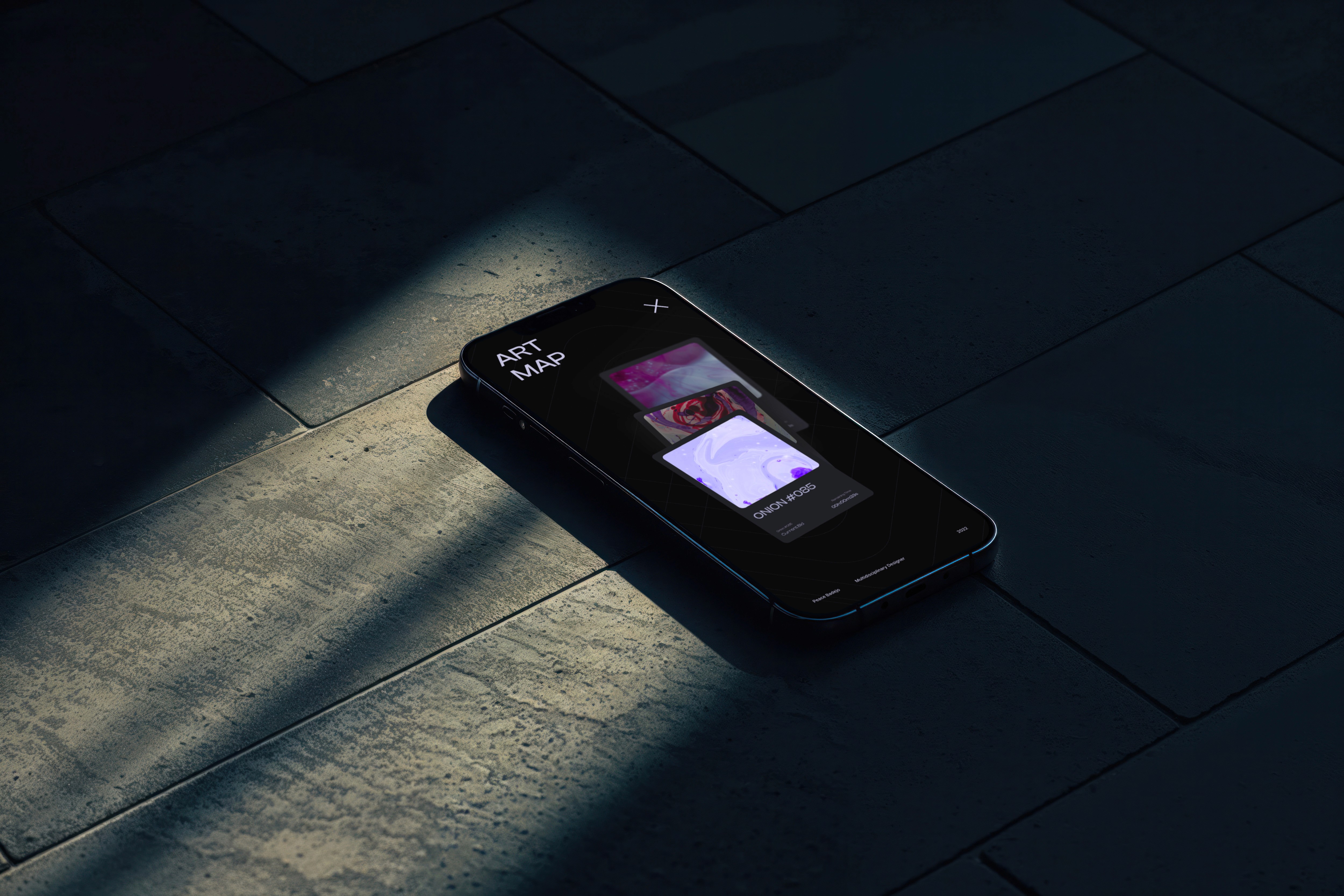 Project showcase laptop mockup