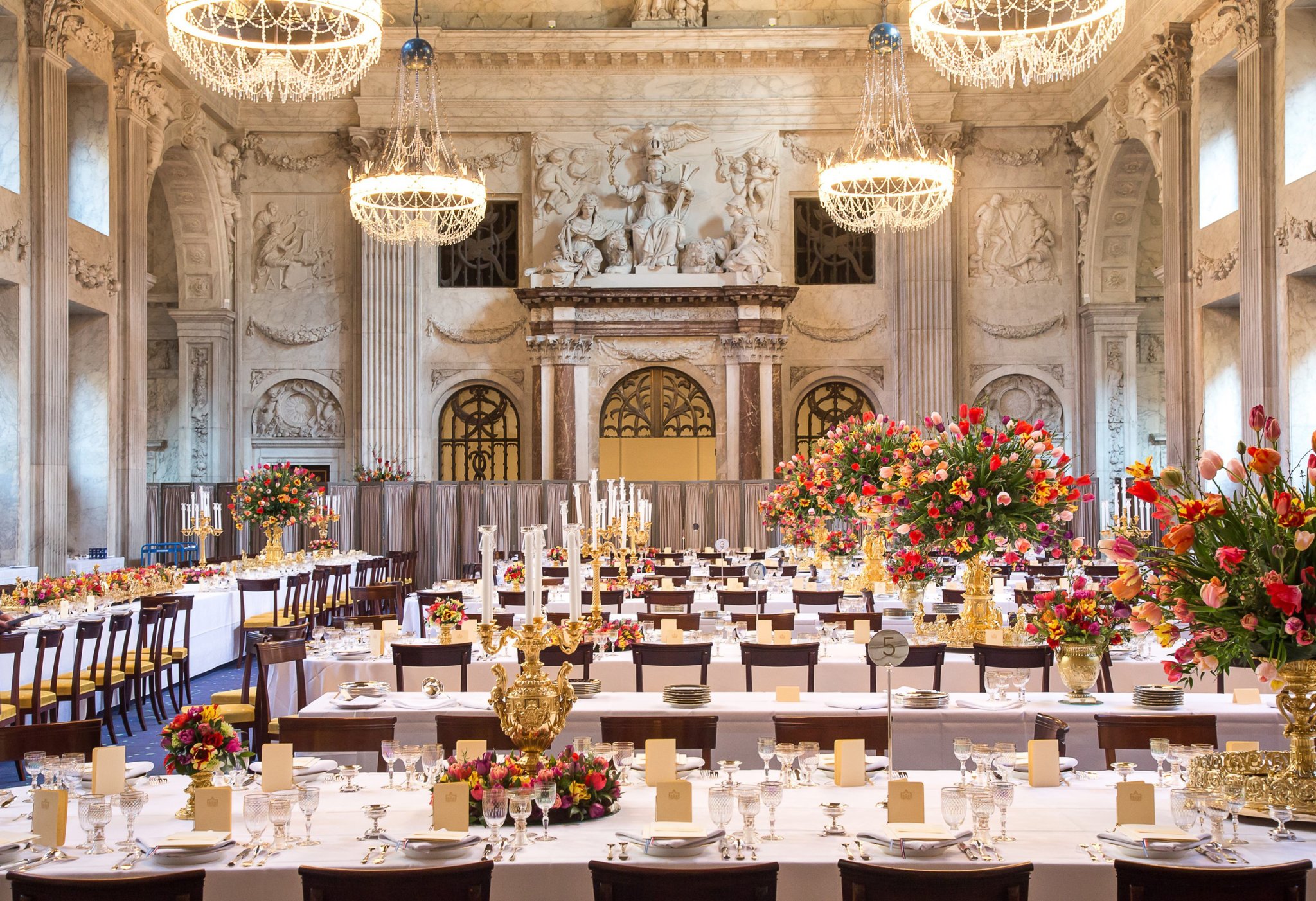 Royal Palace Amsterdam Banquet Interior