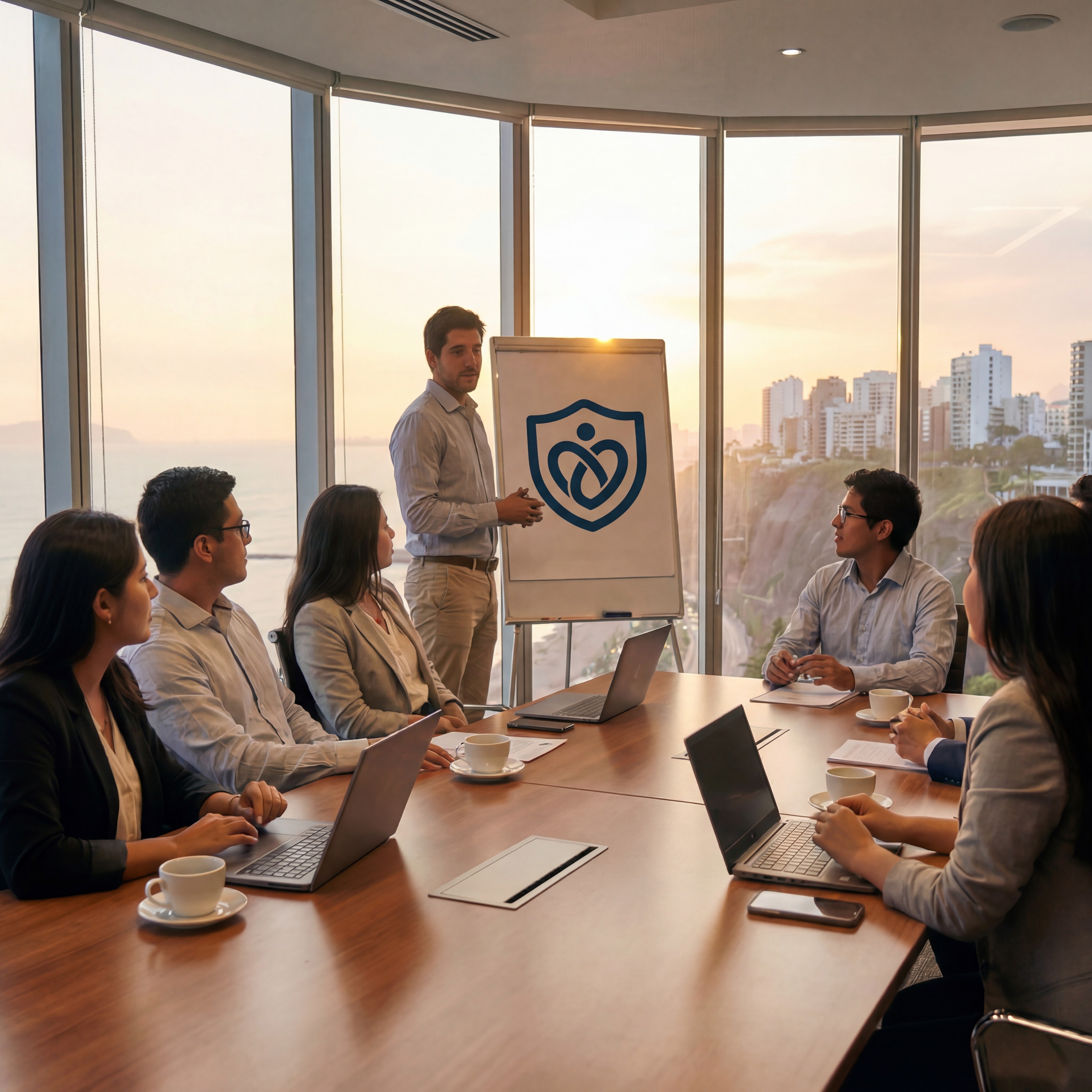 people sitting on chair in front of laptop computers