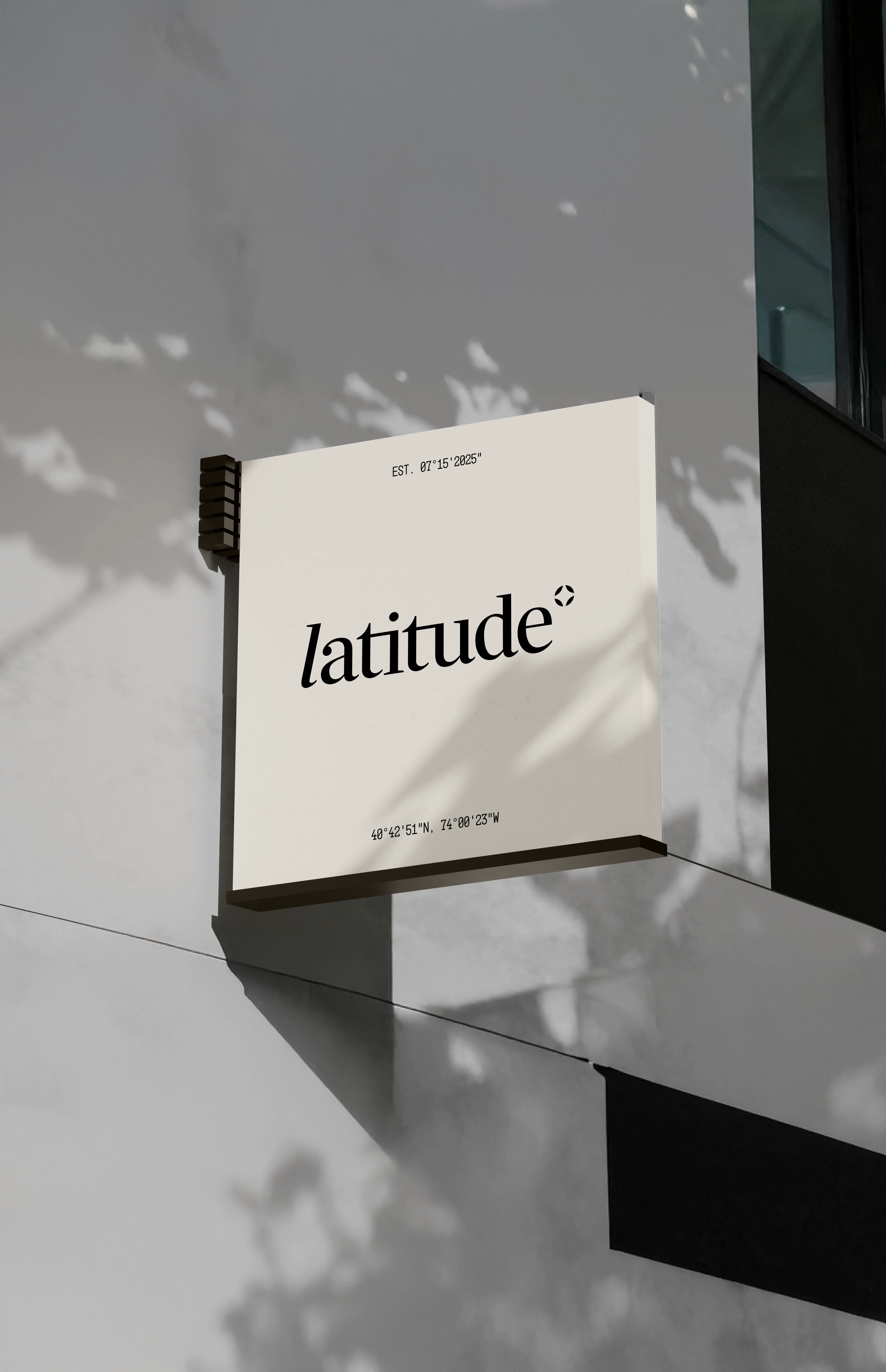 Latitude tourism logo design