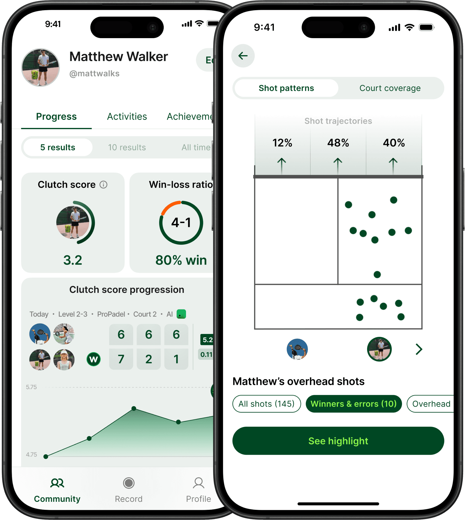 Clutch Padel Game Analysis