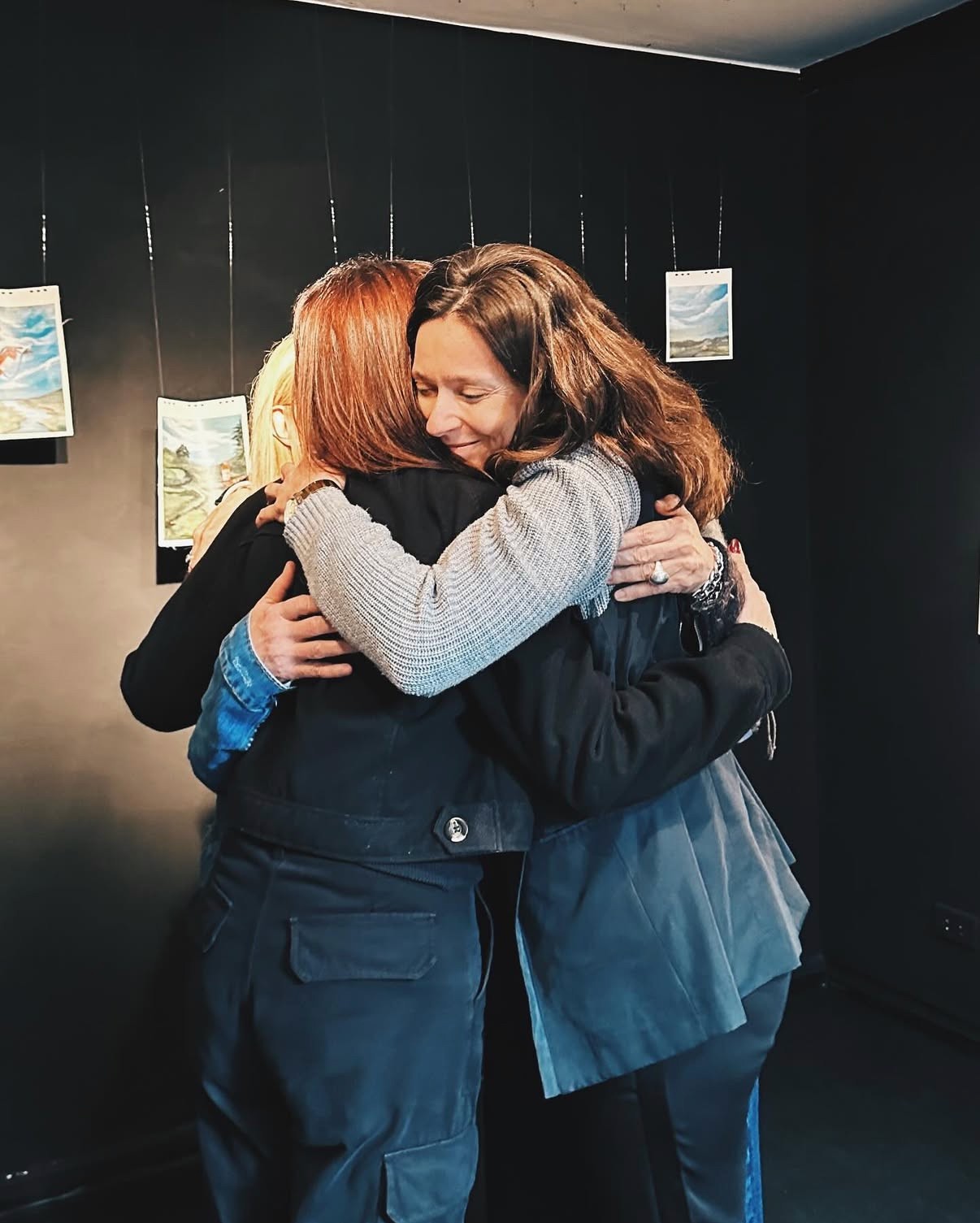 Diego Obligado Galería de Arte - Diego Vergara. Dibujos. Lo numinoso, Examen de conciencia y Los próximos. Pertenecientes al tríptico Estado de situación Grafito sobre papel - 70 x 50 cm. CU - 2024