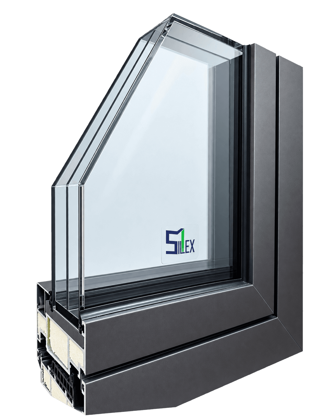 SILEX fiberglass window and door imagery