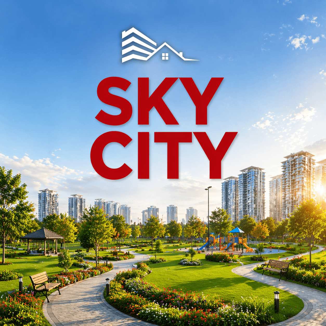 Large residential and farm land layout in Sherewad near Kundgol Cross Hubballi - Sky City 410 plots properties in Hubli Dharwad