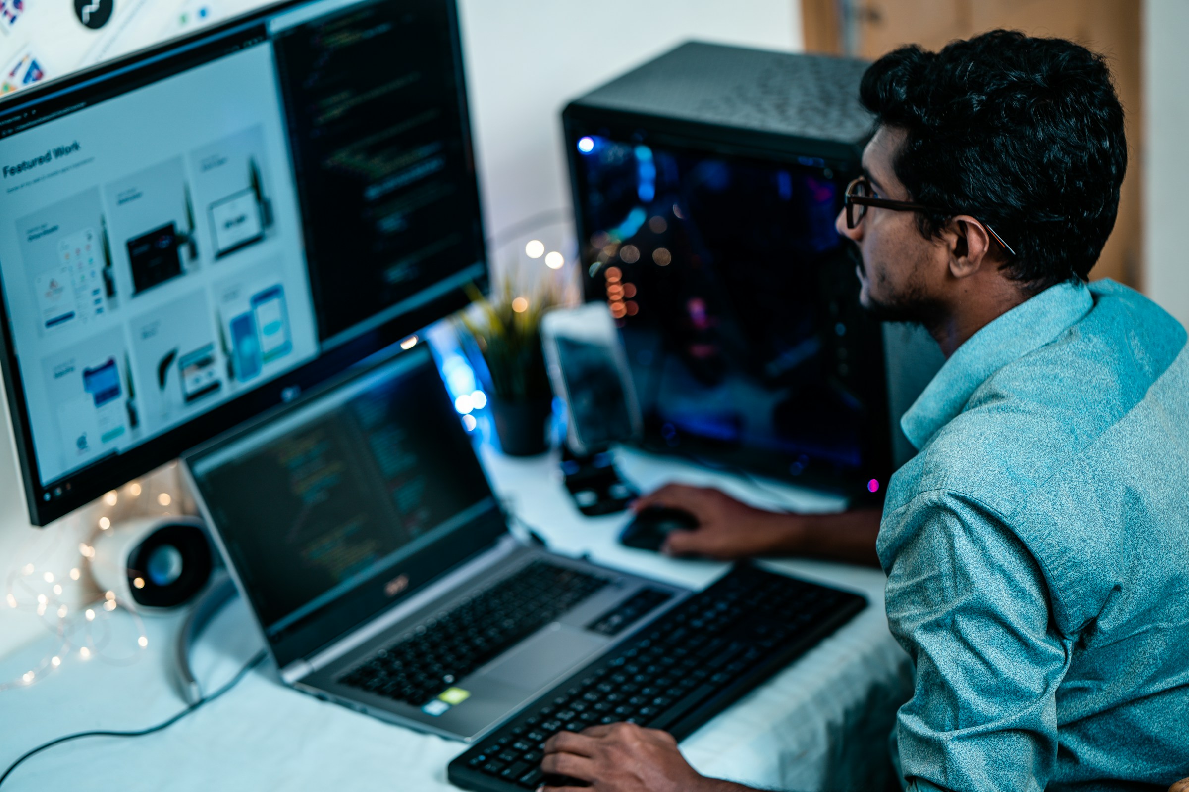 Man Coding - How to Build A Conversational AI