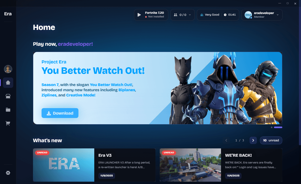 Project Era Interface