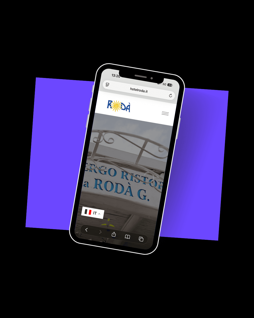 Mobile Site Visual