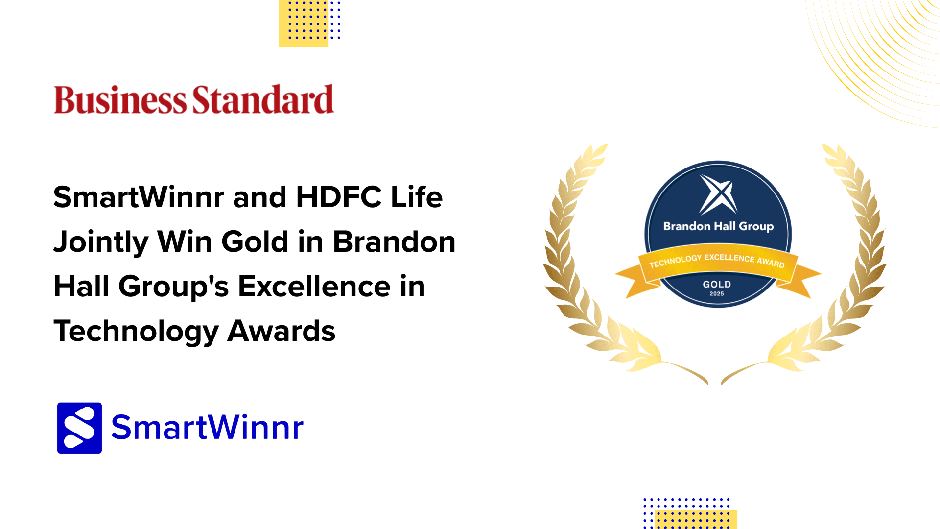 Brandon Hall Gold Award (Business Standard)