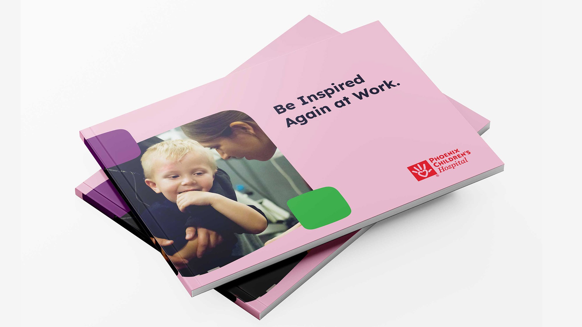 Collage of PCH healthcare employees with children patients