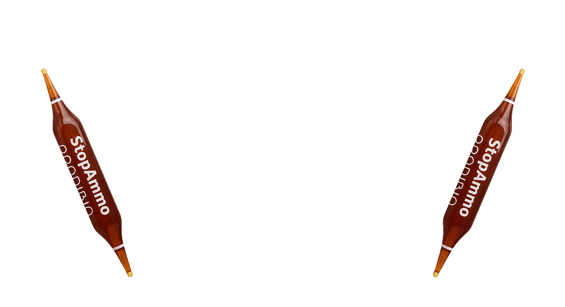 Bottle of skin care product