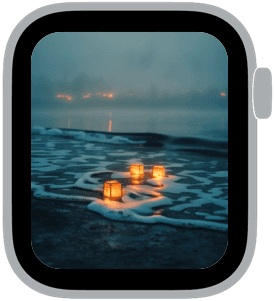 hallowmere Apple Watch face preview 3 featuring halloween and autumn.
