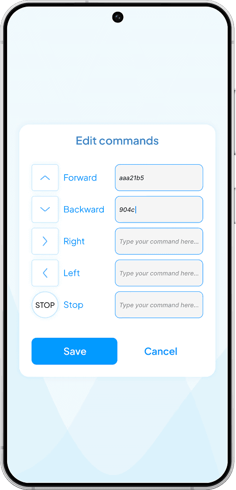 Editing commands