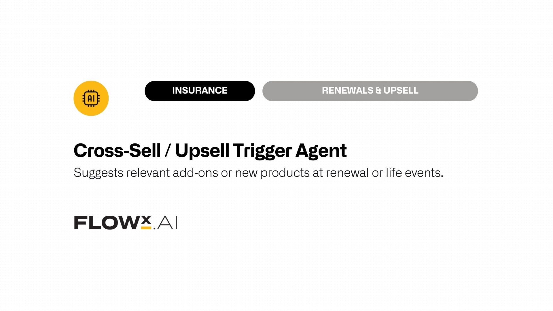 Cross‑Sell / Upsell Trigger Agent
