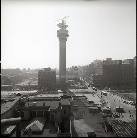 Construcción de Torre ENTEL.