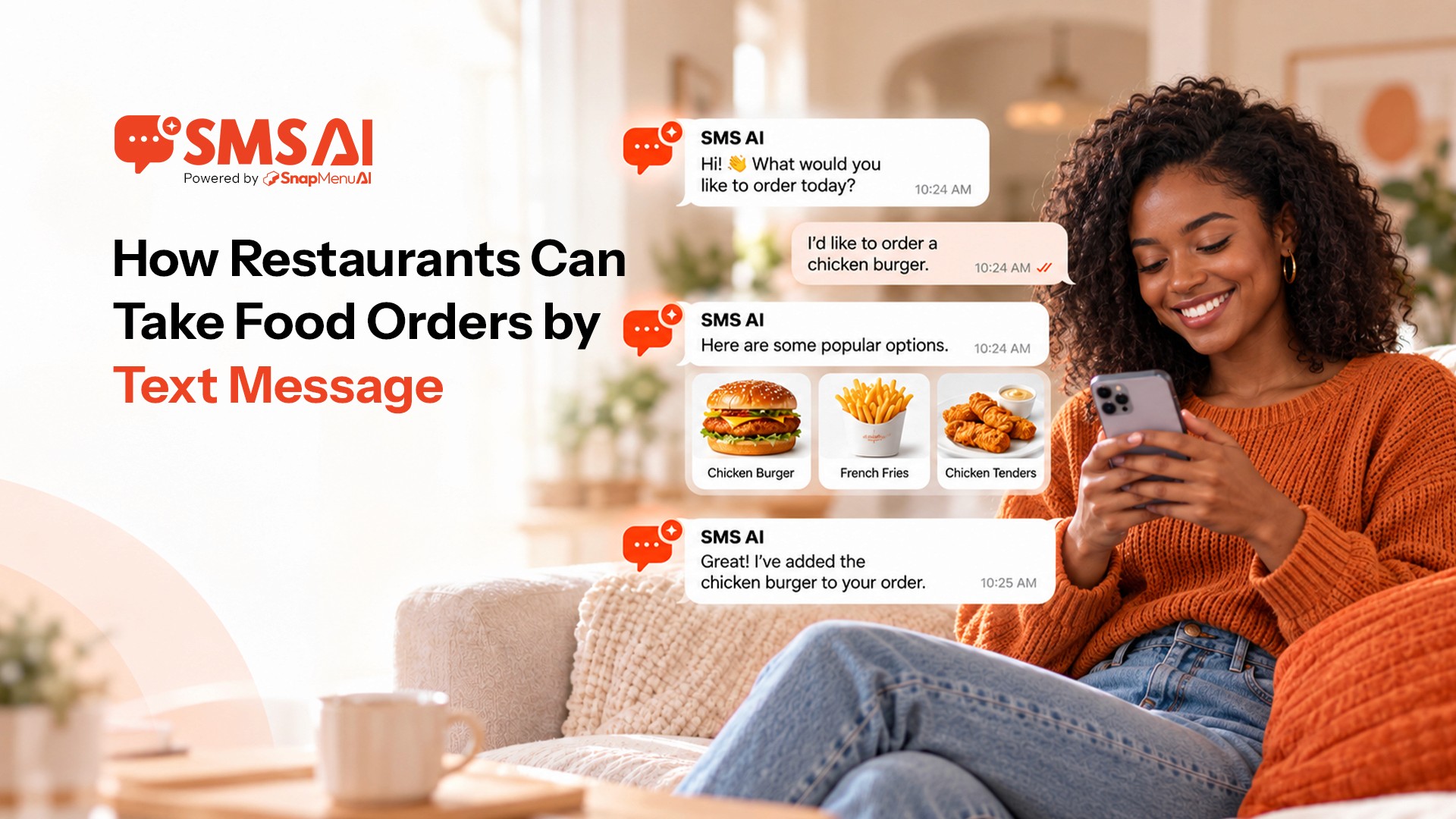 text ordering for restaurants