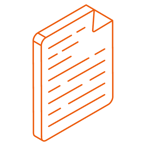 A stack of books or data blocks, representing information storage or knowledge.