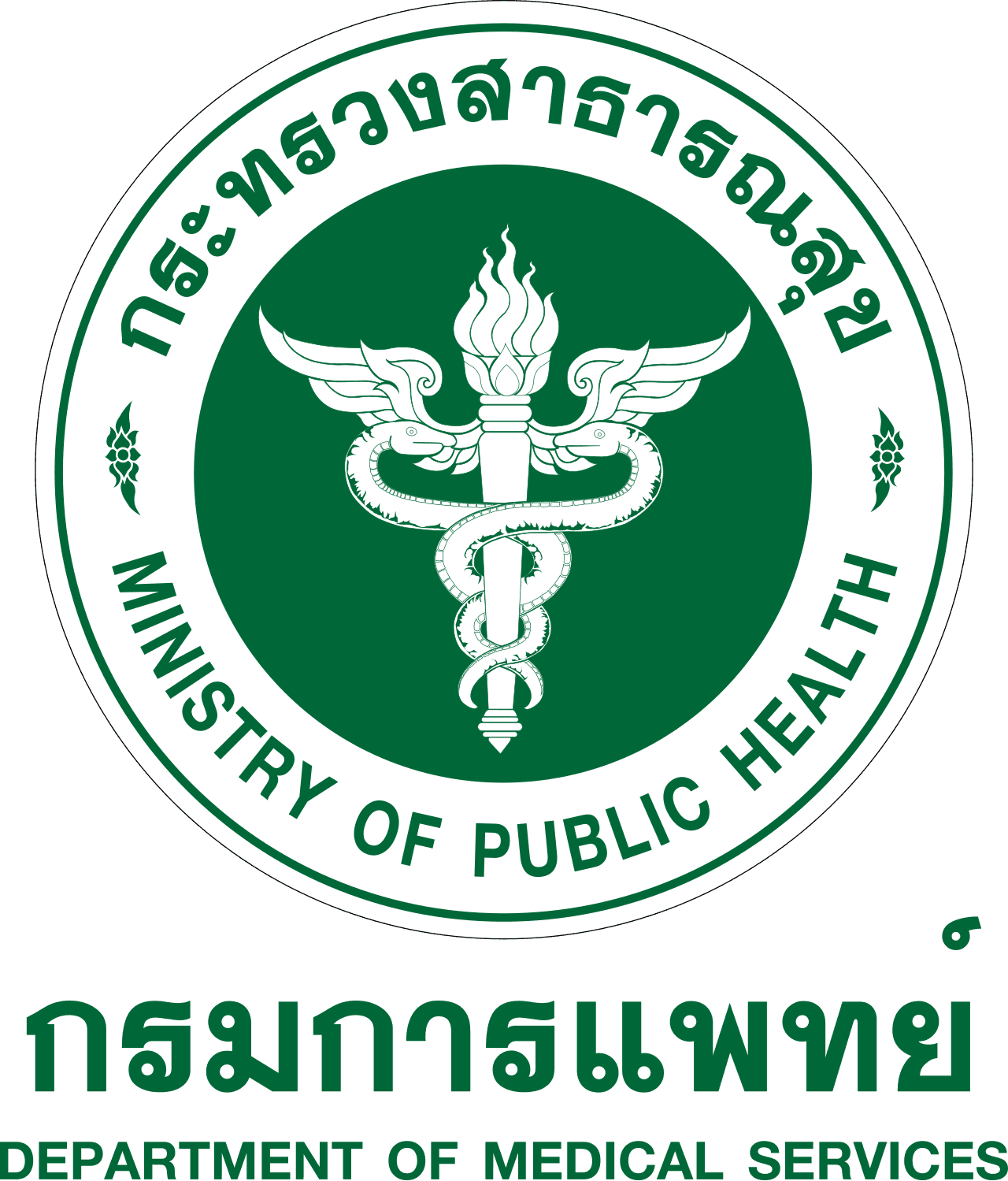 Thai public health guideline logo