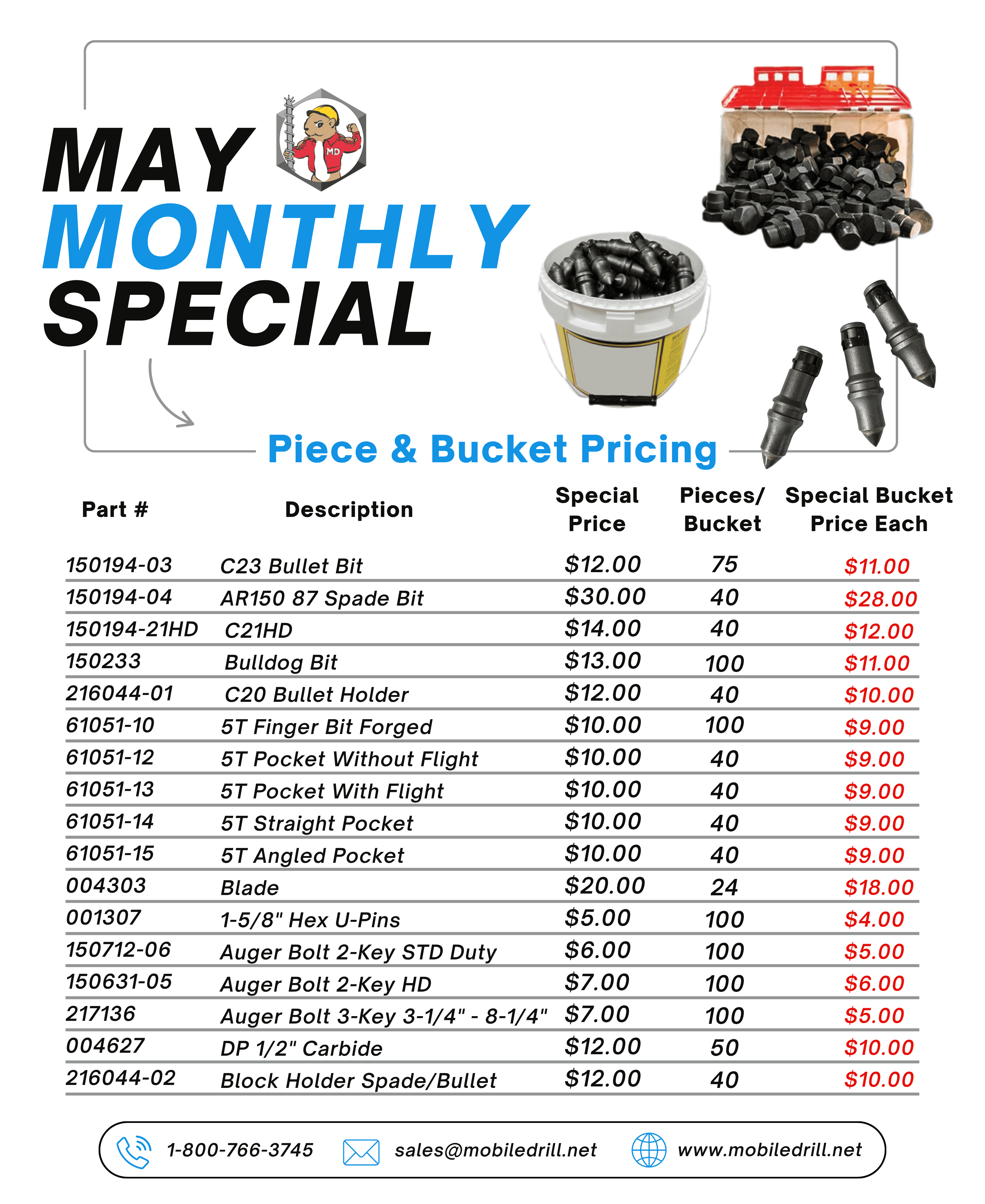 monthly special