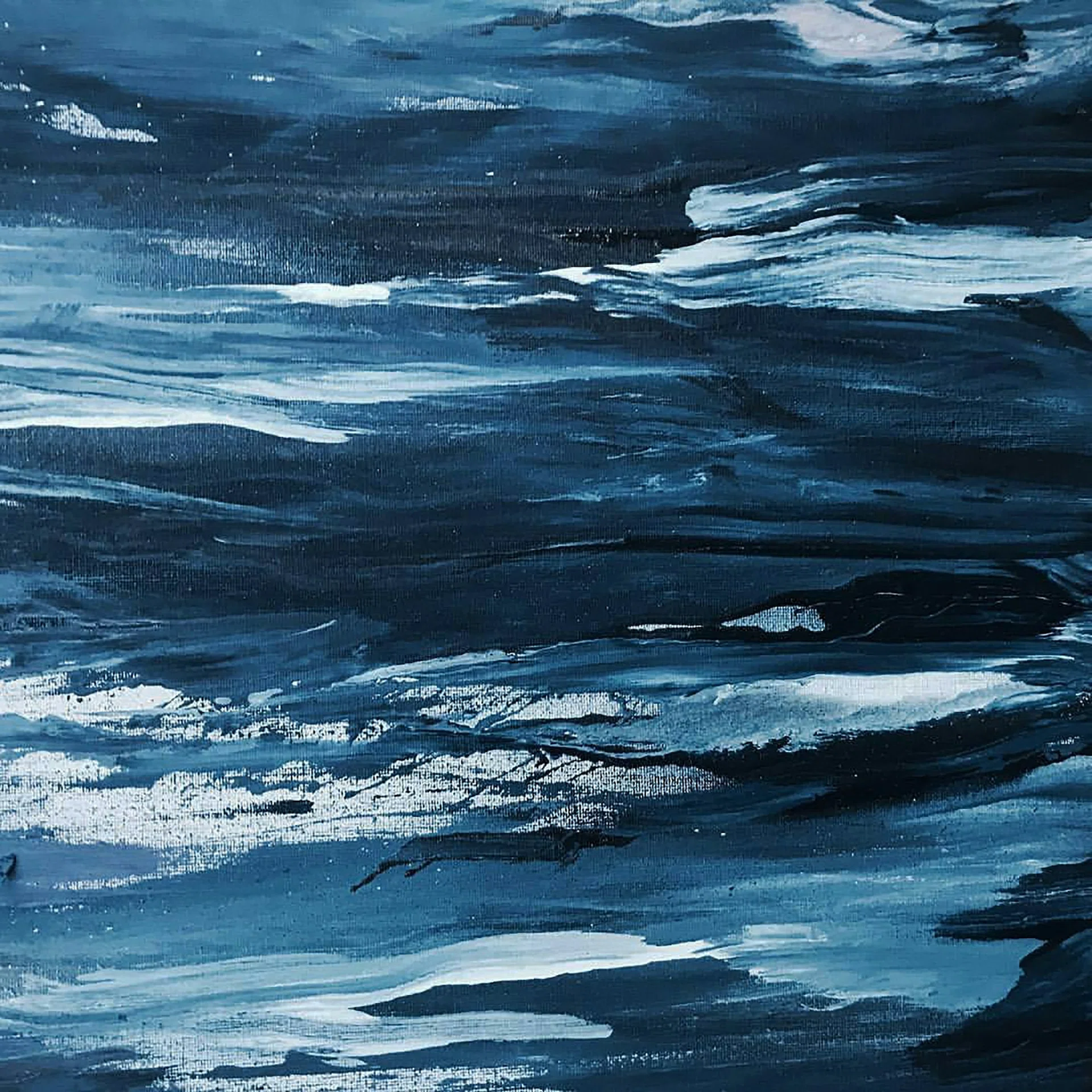 Ocean Rhythms in Deep Blue