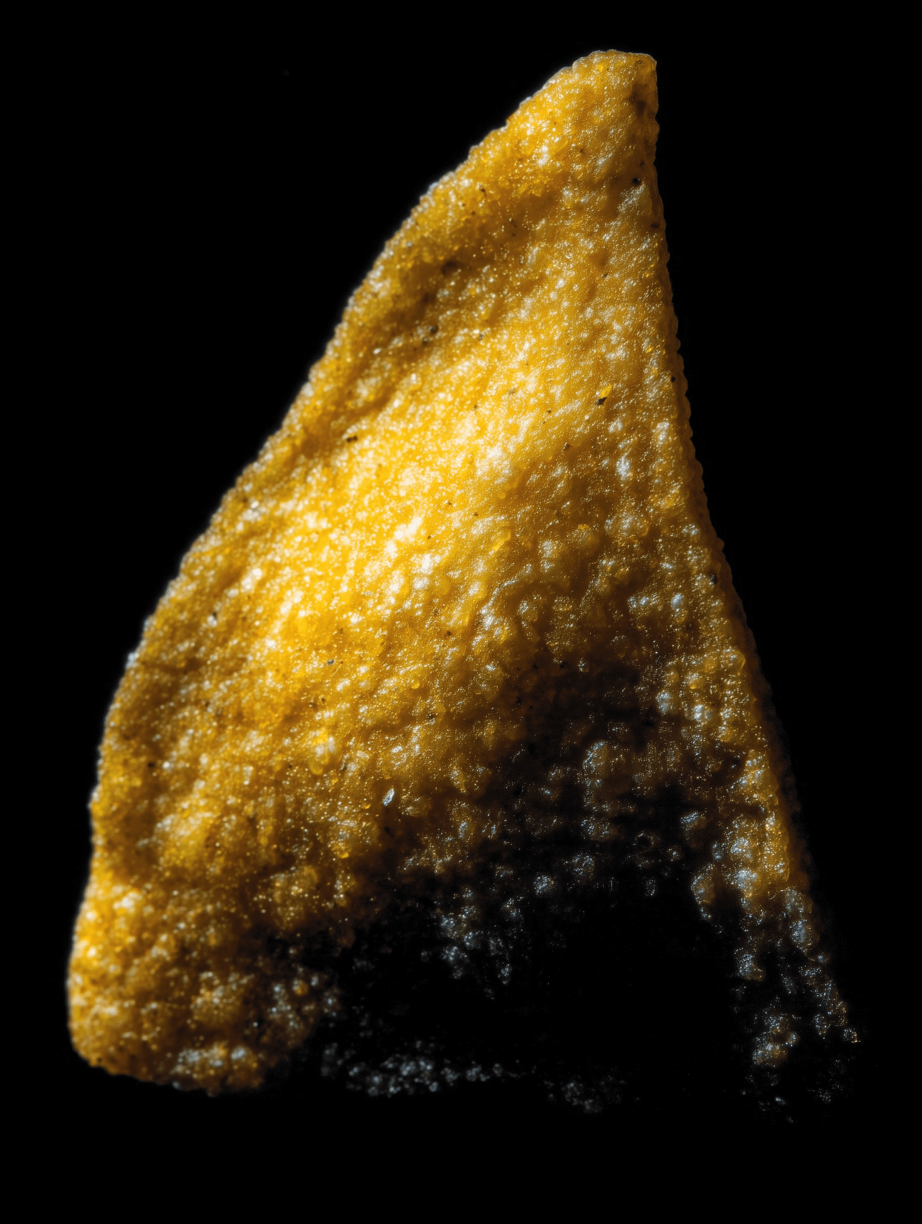 closeup of corn chips