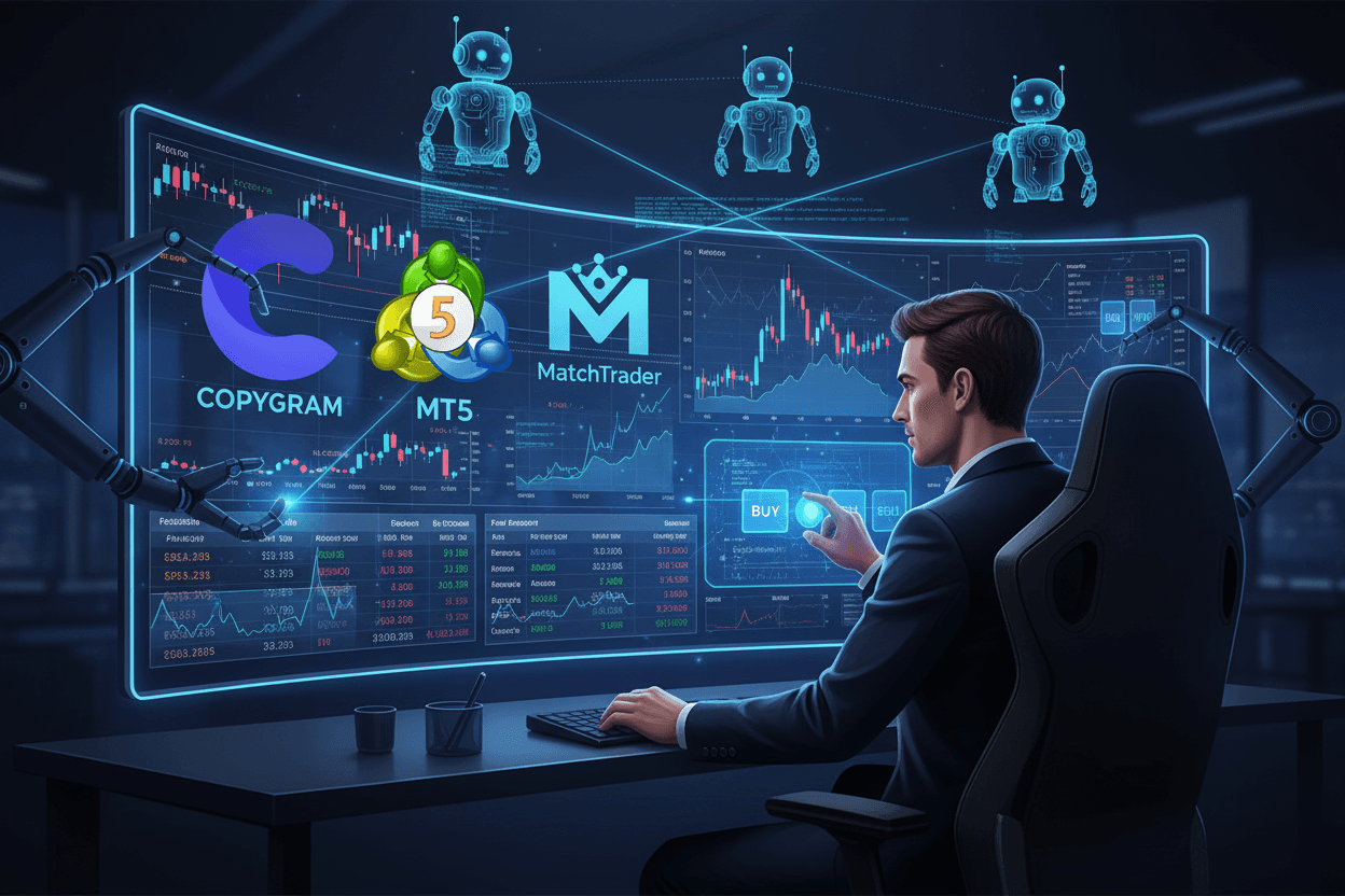 Automated Trading with Copygram on MT5 and MatchTrader
