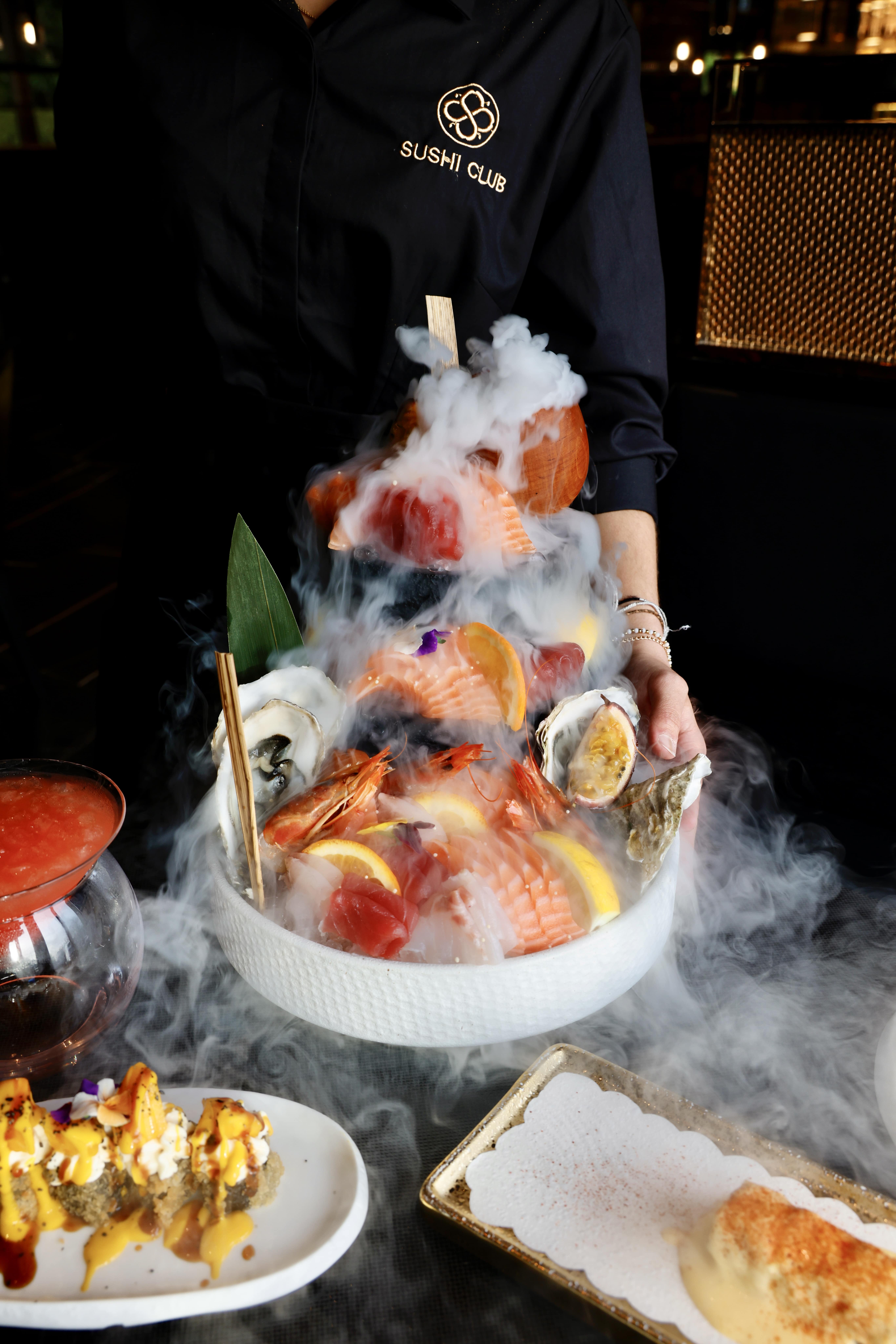sushi on white ceramic plate