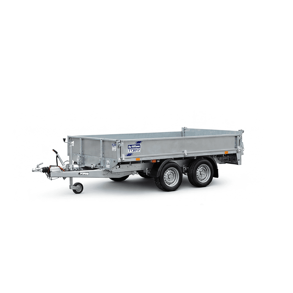 Ifor Williams TT3017 3-tonne hydraulic power tipper trailer