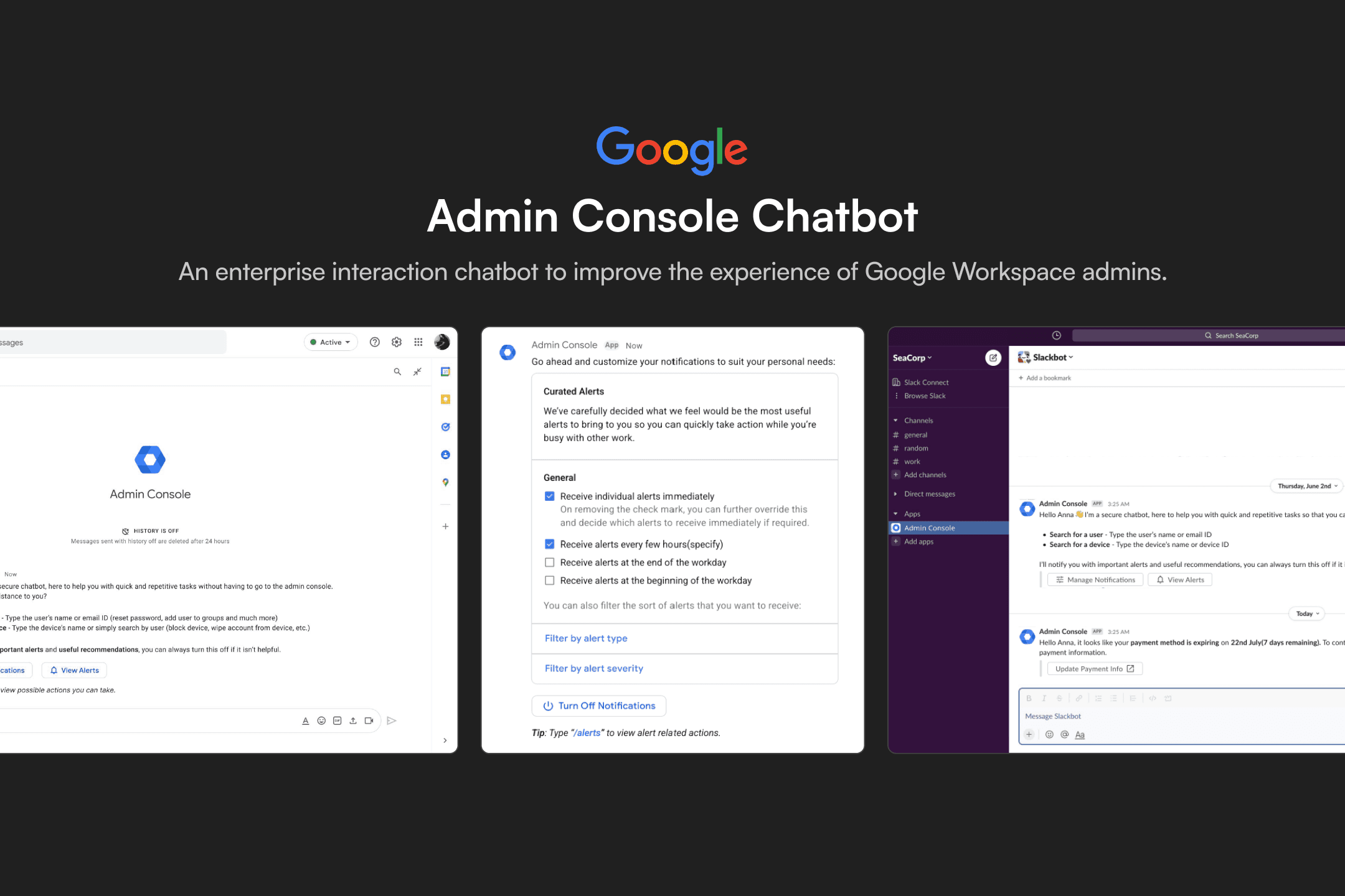 Admin Console