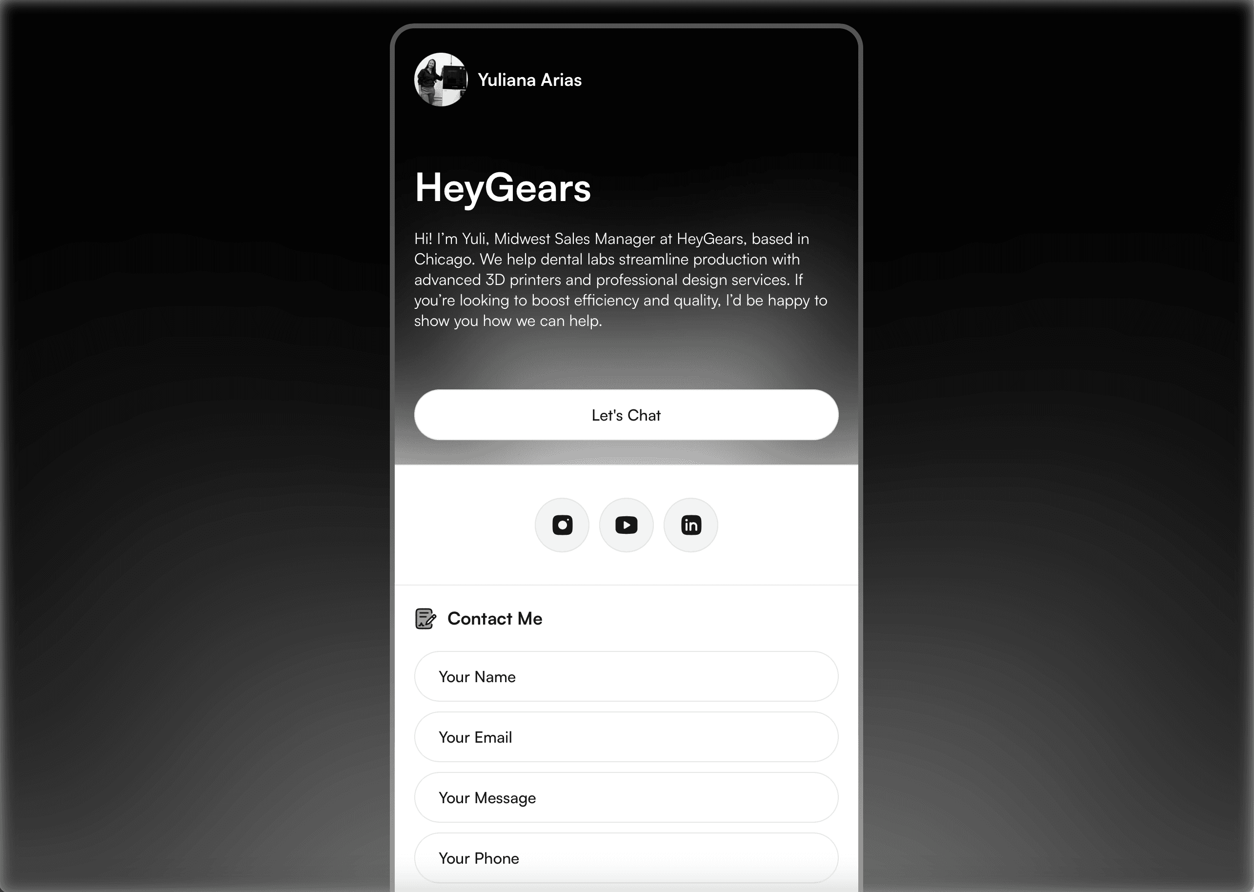 Yuliana Arias on Pop Site