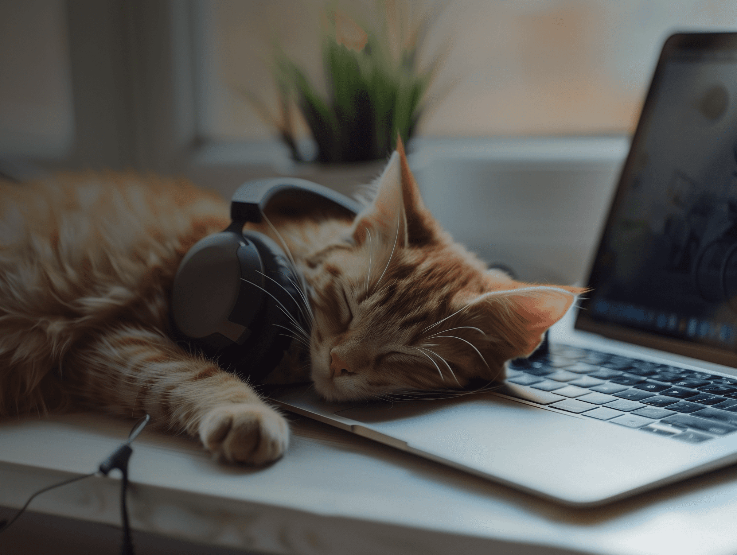 Paul's dog in his living room