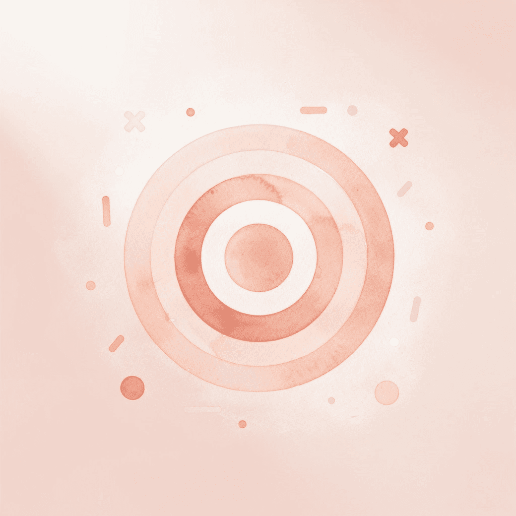 Target icon representing focused ACT prep strategy