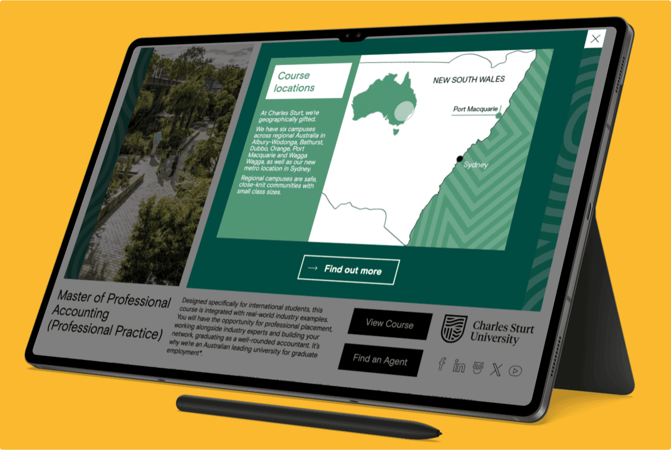 Charles Sturt University brochure page 4