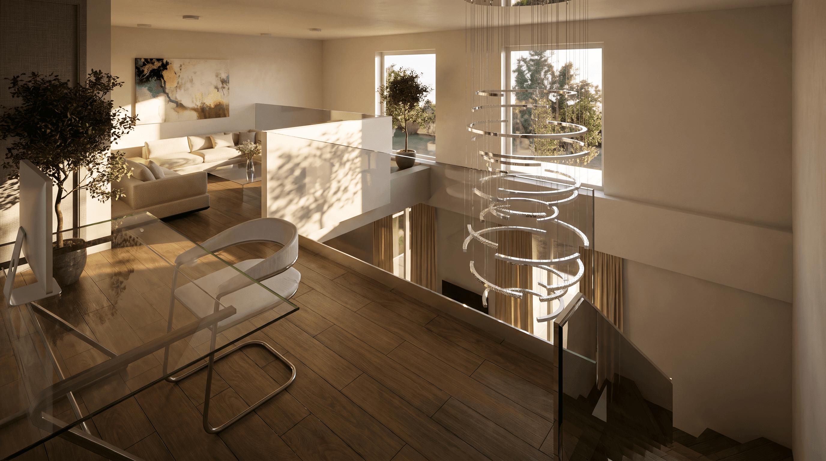Agia Paraskevi D1 interior architectural visualisation 3