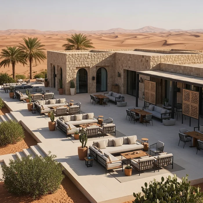 hotel and resort in the middle east