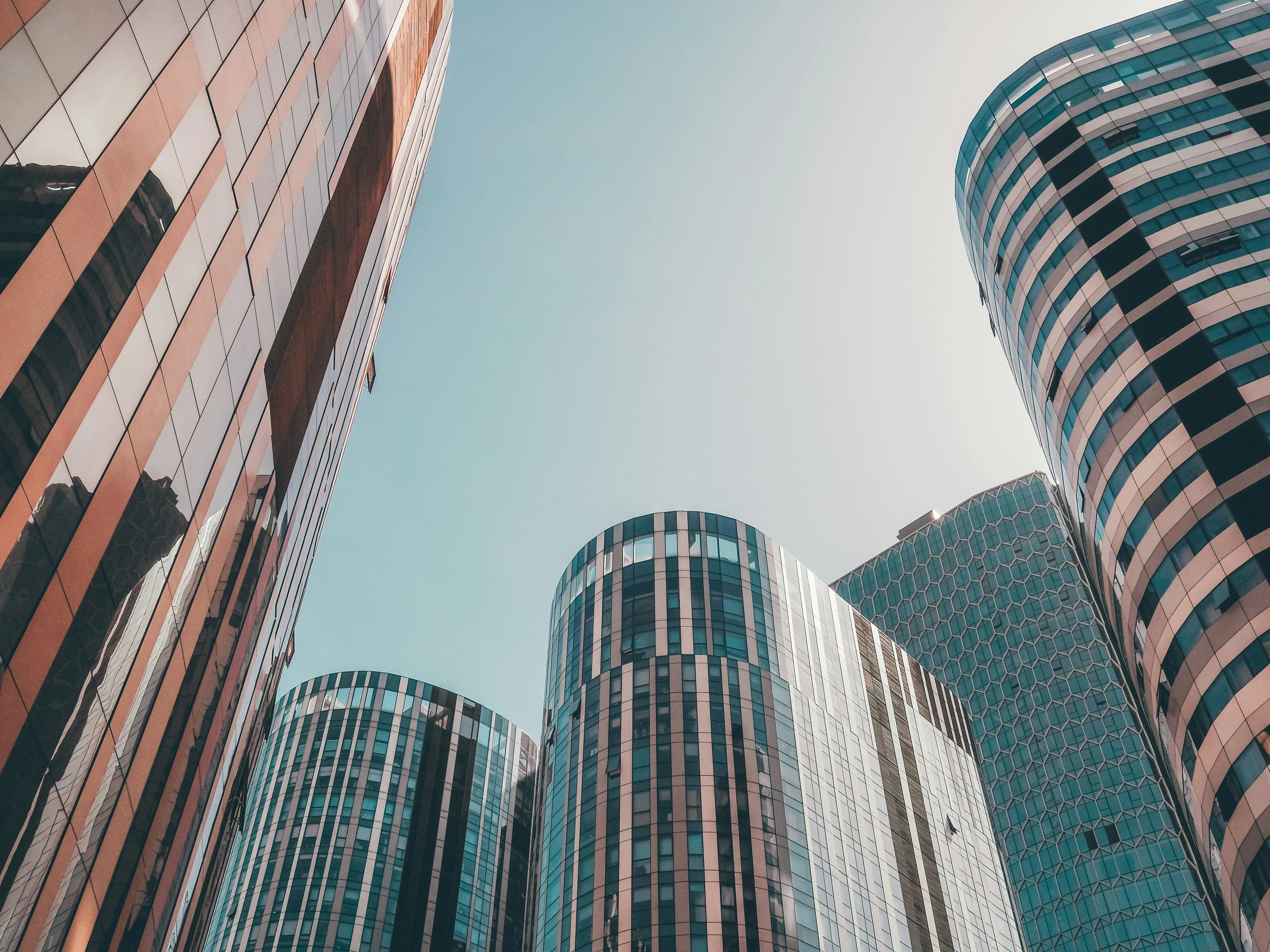 View of buildings in a downtown