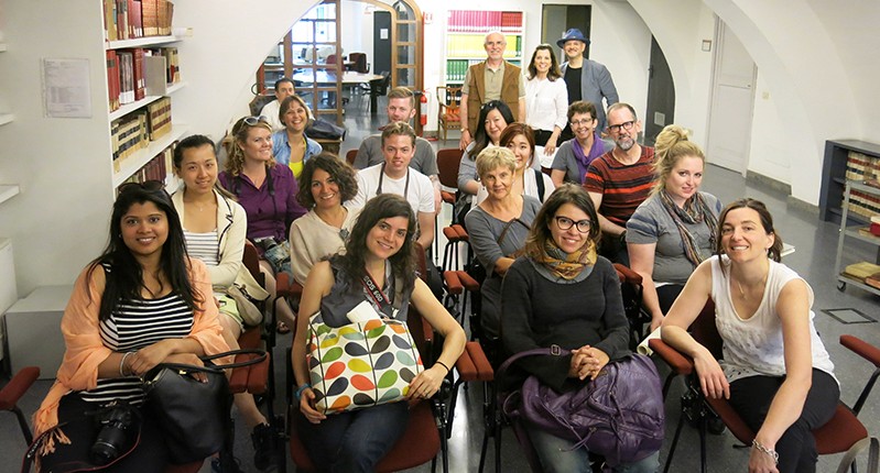 seated group photo