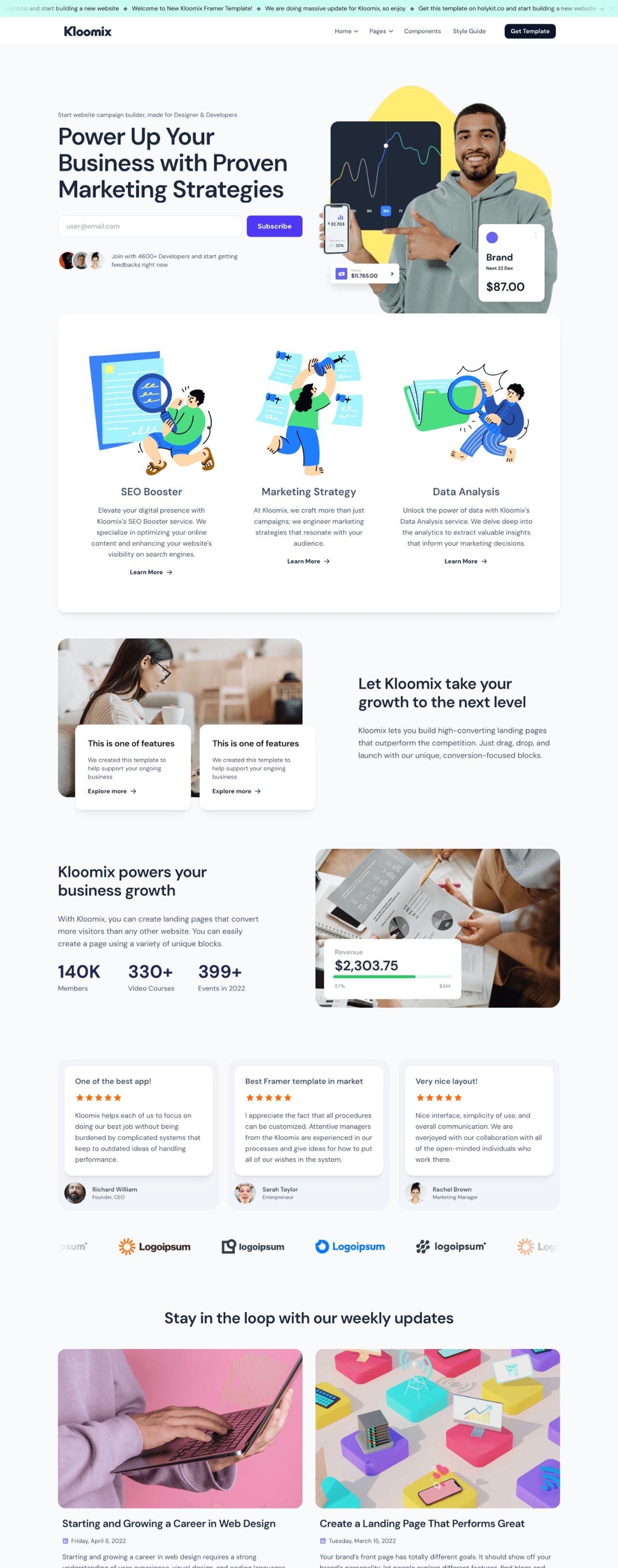 Page Screen