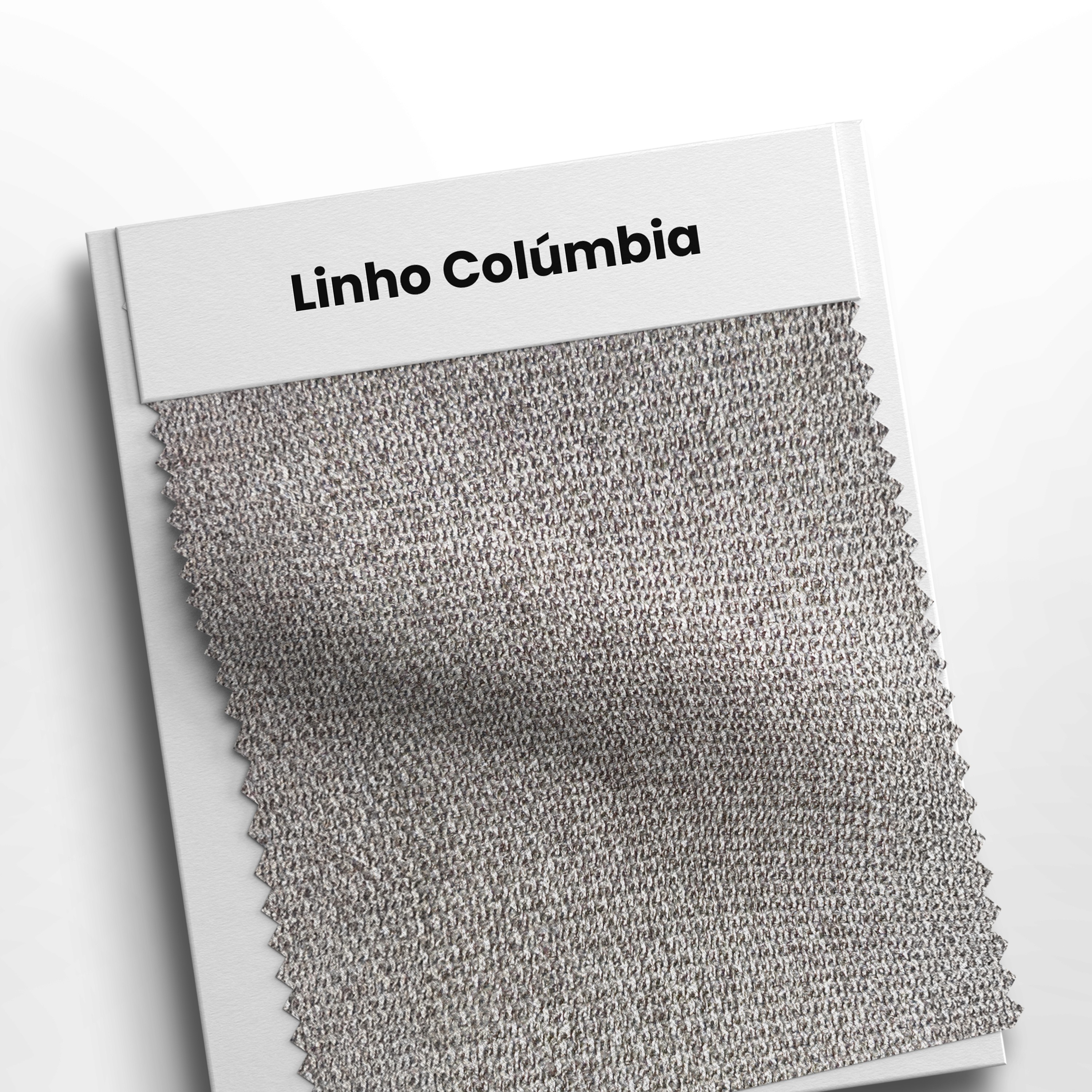 mostruário com linho colúmbia cor 04