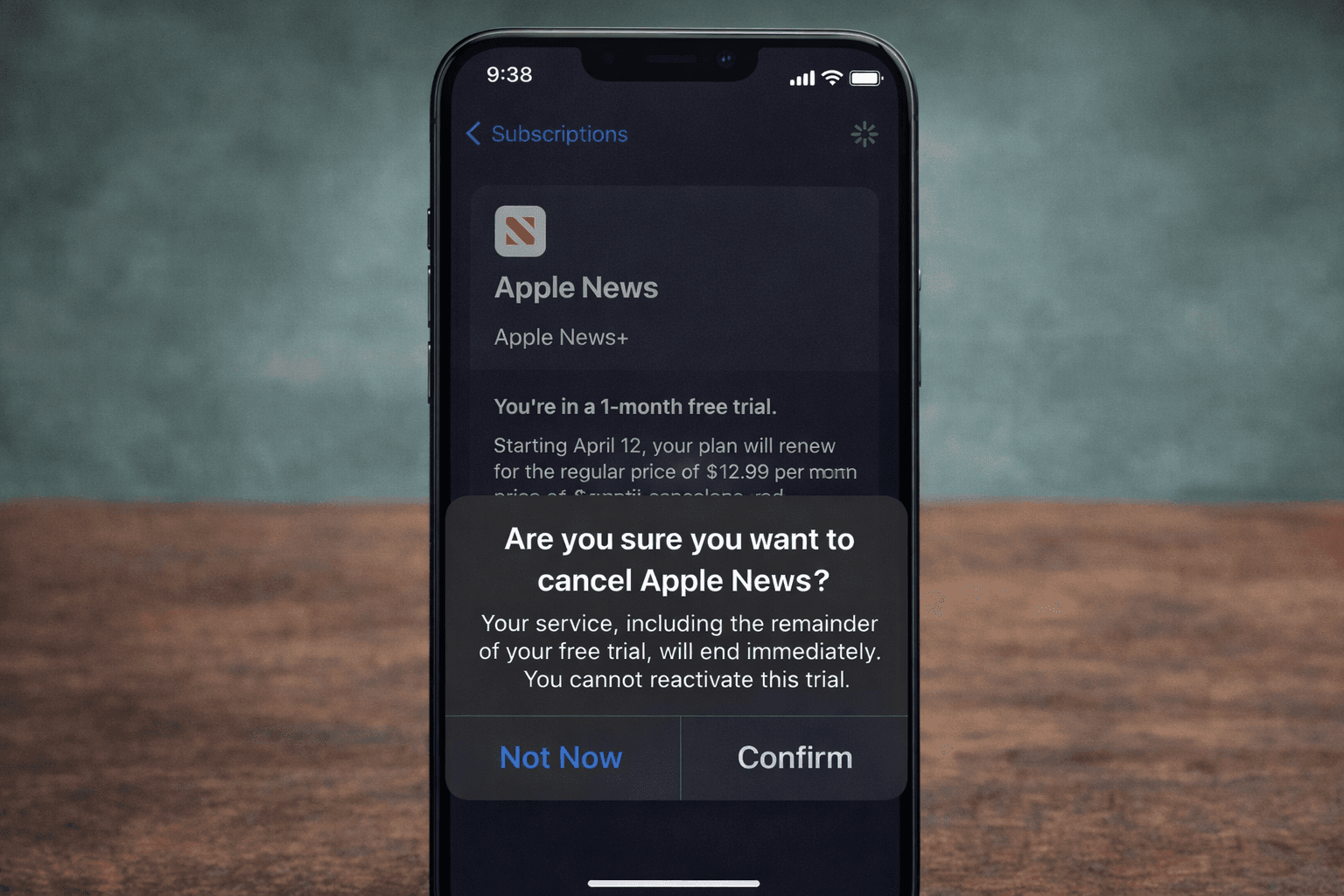 Cancel Free Trial On Iphone