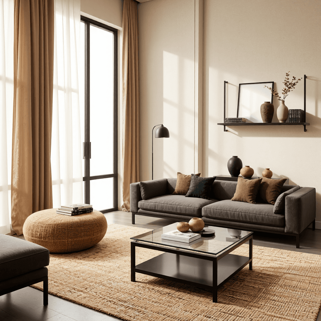 product photography of Modern home furnishings