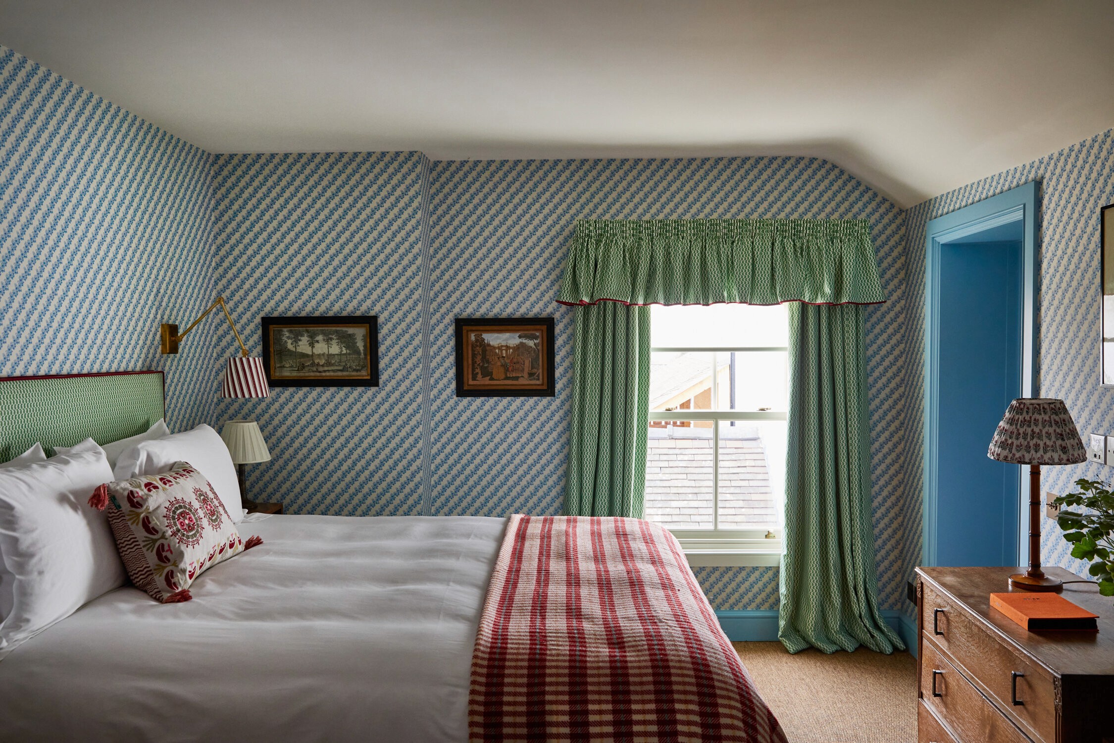 The Bear Inn boutique bedroom refurbishment with heritage interiors and traditional hospitality finishes