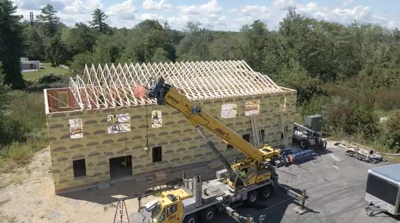 Construction of Carrigg Commercial Builders’ office in Manchester, New Hampshire