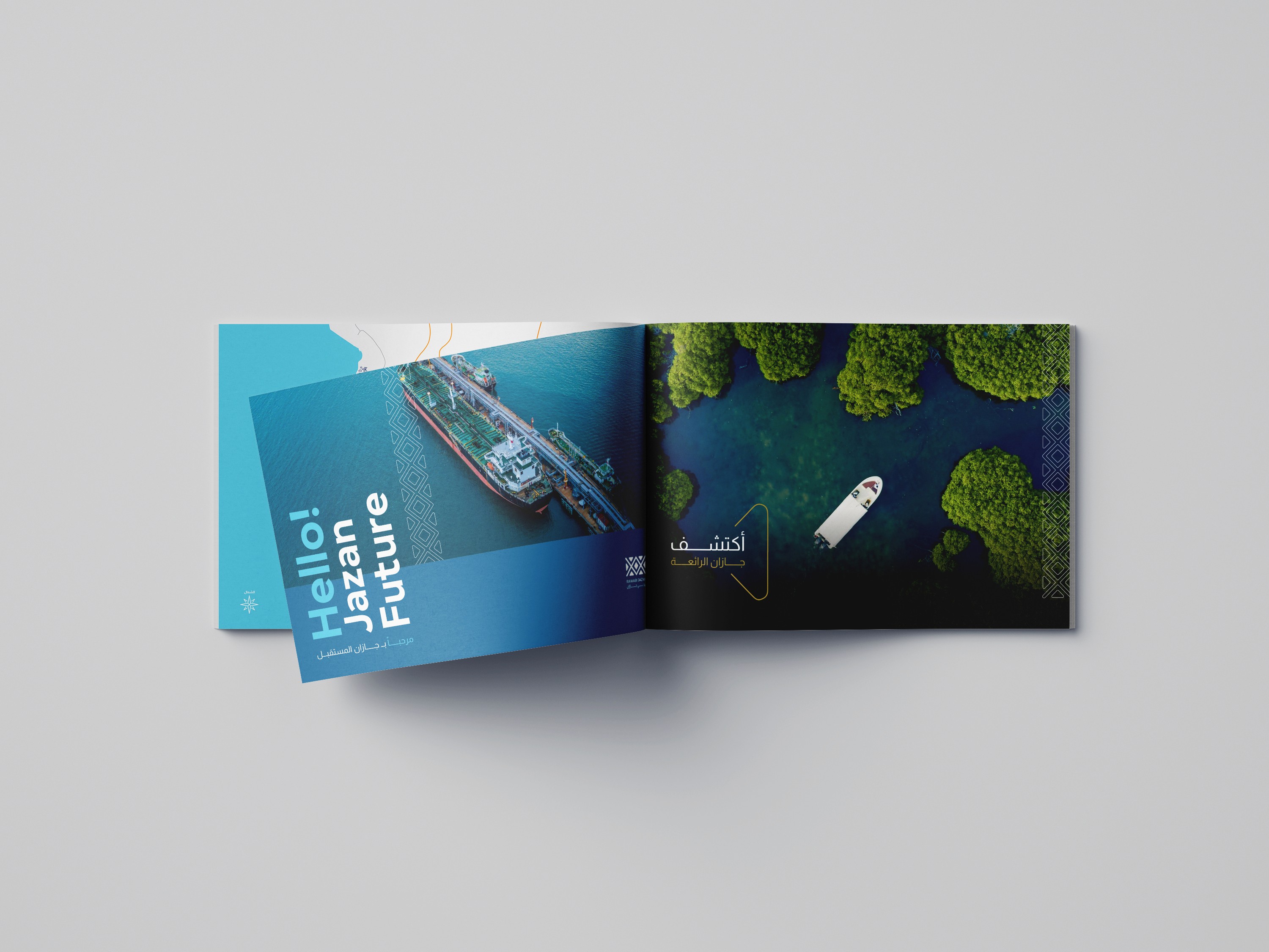 	Internal layout design of AREIC's Rawabi Jazan project profile