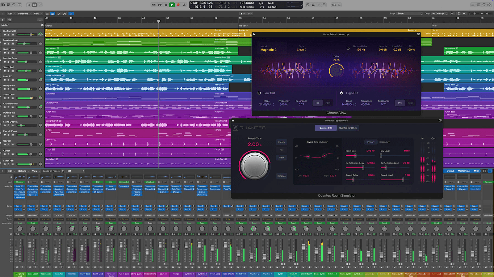 Logic Pro window