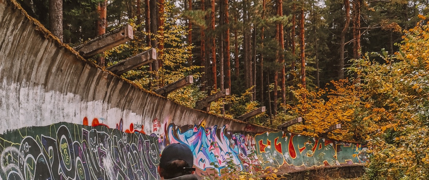 Trebevic Bob sleigh track