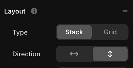 Layout styling on Framer